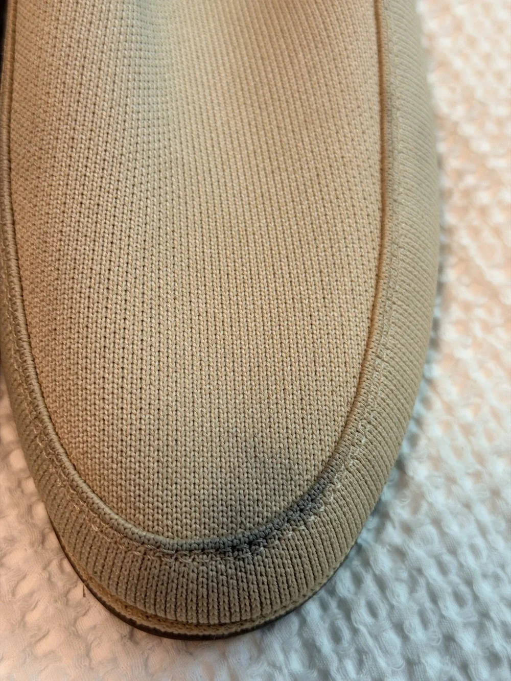Rothy's The Ravello Taupe Knit Loafers Sz 11